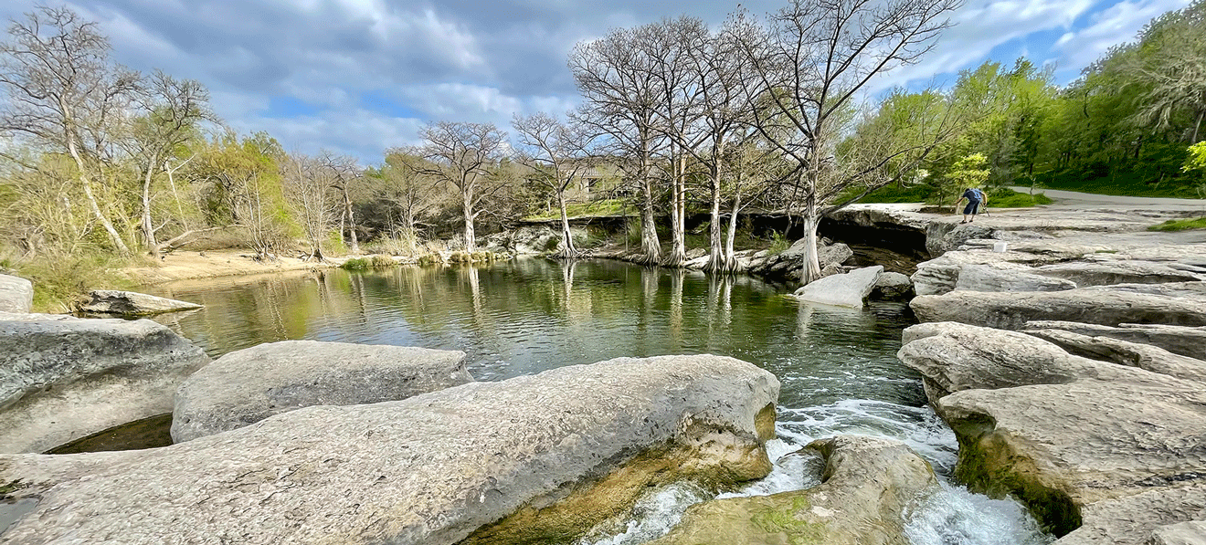 McKinney Falls State Park image of Upper Falls